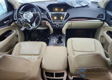 2016 Acura Mdx z USA, uszkodzony, nr VIN 5FRYD4H29GB033092